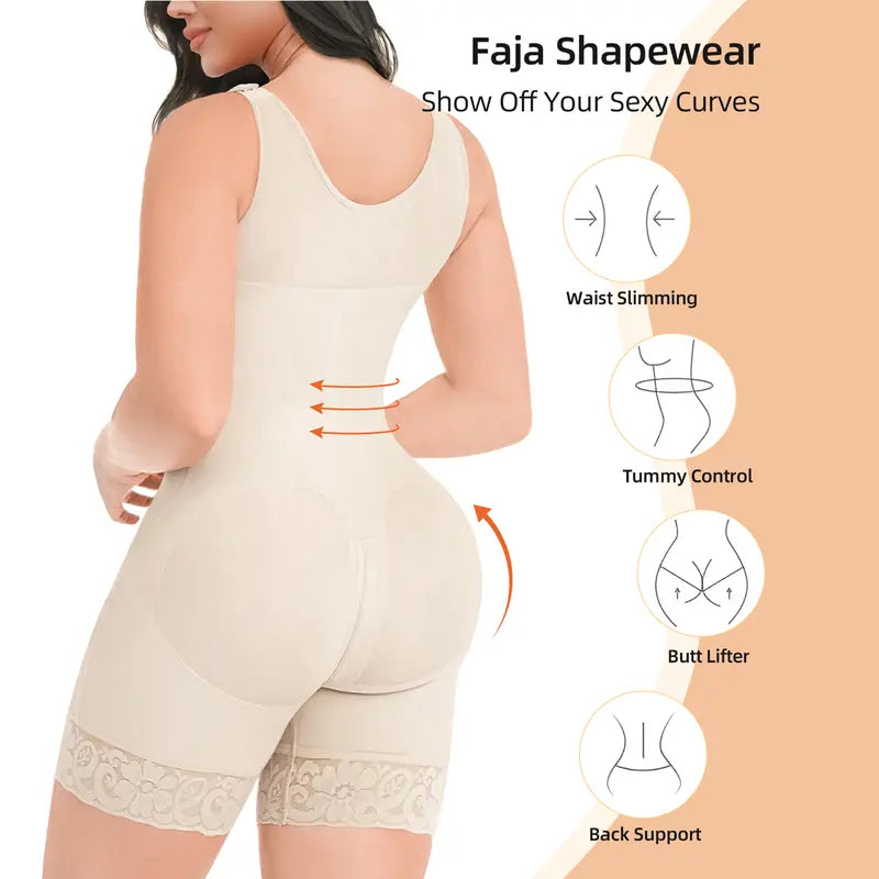 CurveLift™ Shapewear – Tummy Control Butt Lifter Shaper for Women Front Hook