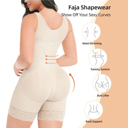 CurveLift™ Shapewear – Tummy Control Butt Lifter Shaper for Women Front Hook