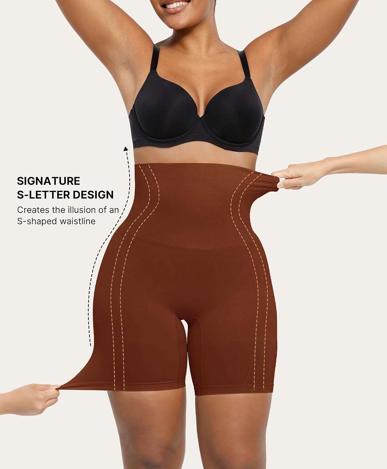 CurveLift™ Tummy Control Shorts for Women – Seamless High Waisted Body Shaper