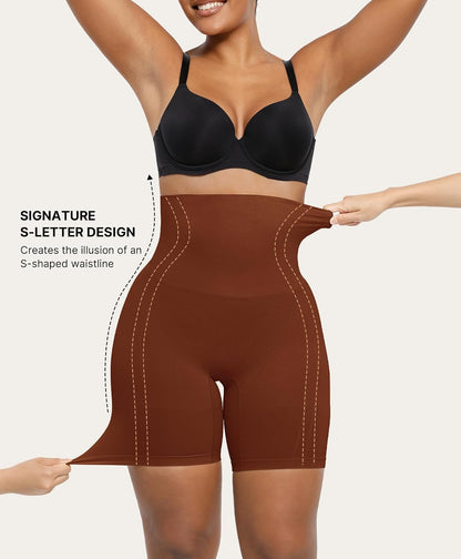 CurveLift™ Tummy Control Shorts for Women – Seamless High Waisted Body Shaper