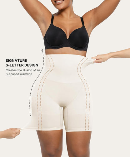 CurveLift™ Tummy Control Shorts for Women – Seamless High Waisted Body Shaper