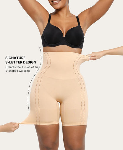 CurveLift™ Tummy Control Shorts for Women – Seamless High Waisted Body Shaper
