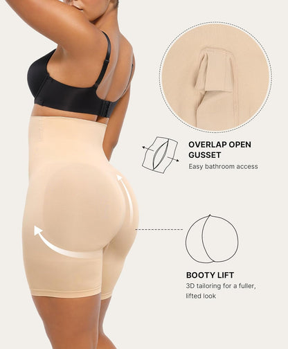 CurveLift™ Tummy Control Shorts for Women – Seamless High Waisted Body Shaper