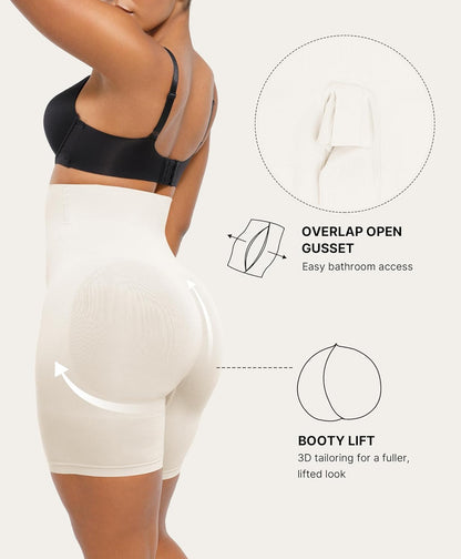 CurveLift™ Tummy Control Shorts for Women – Seamless High Waisted Body Shaper