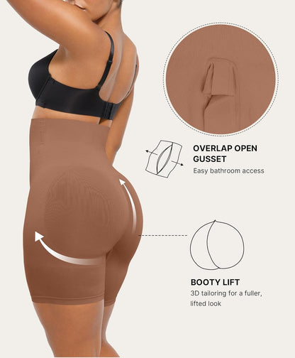 CurveLift™ Tummy Control Shorts for Women – Seamless High Waisted Body Shaper