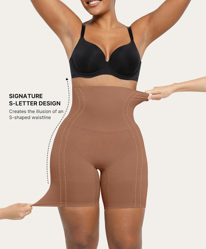 CurveLift™ Tummy Control Shorts for Women – Seamless High Waisted Body Shaper