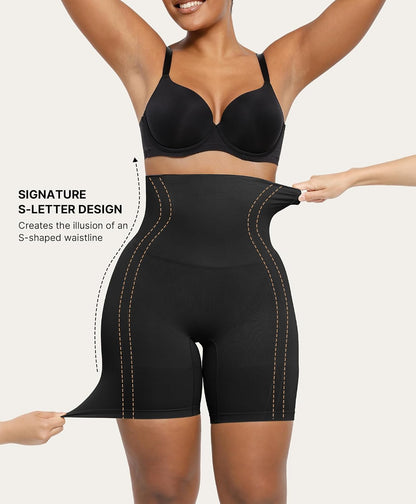 CurveLift™ Tummy Control Shorts for Women – Seamless High Waisted Body Shaper