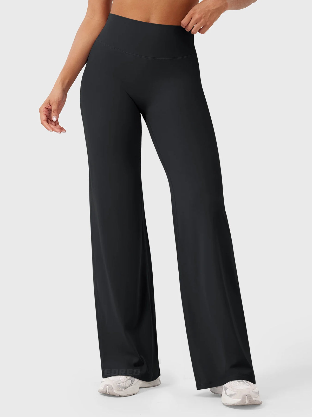 CurveLift™ Women’s High-Waisted Straight-Leg Yoga Leggings – Buttery Soft, No Front Seam