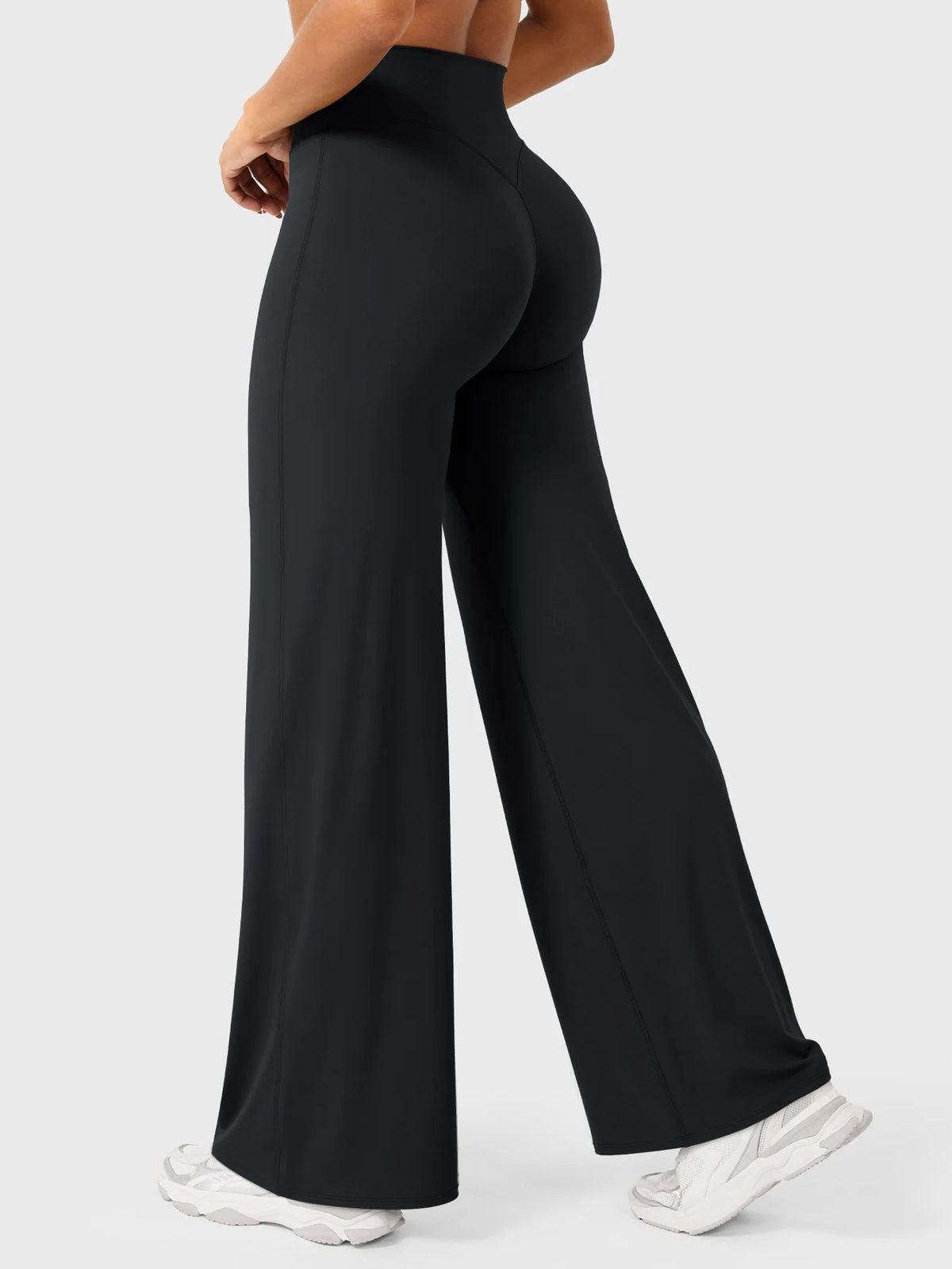 CurveLift™ Women’s High-Waisted Straight-Leg Yoga Leggings – Buttery Soft, No Front Seam