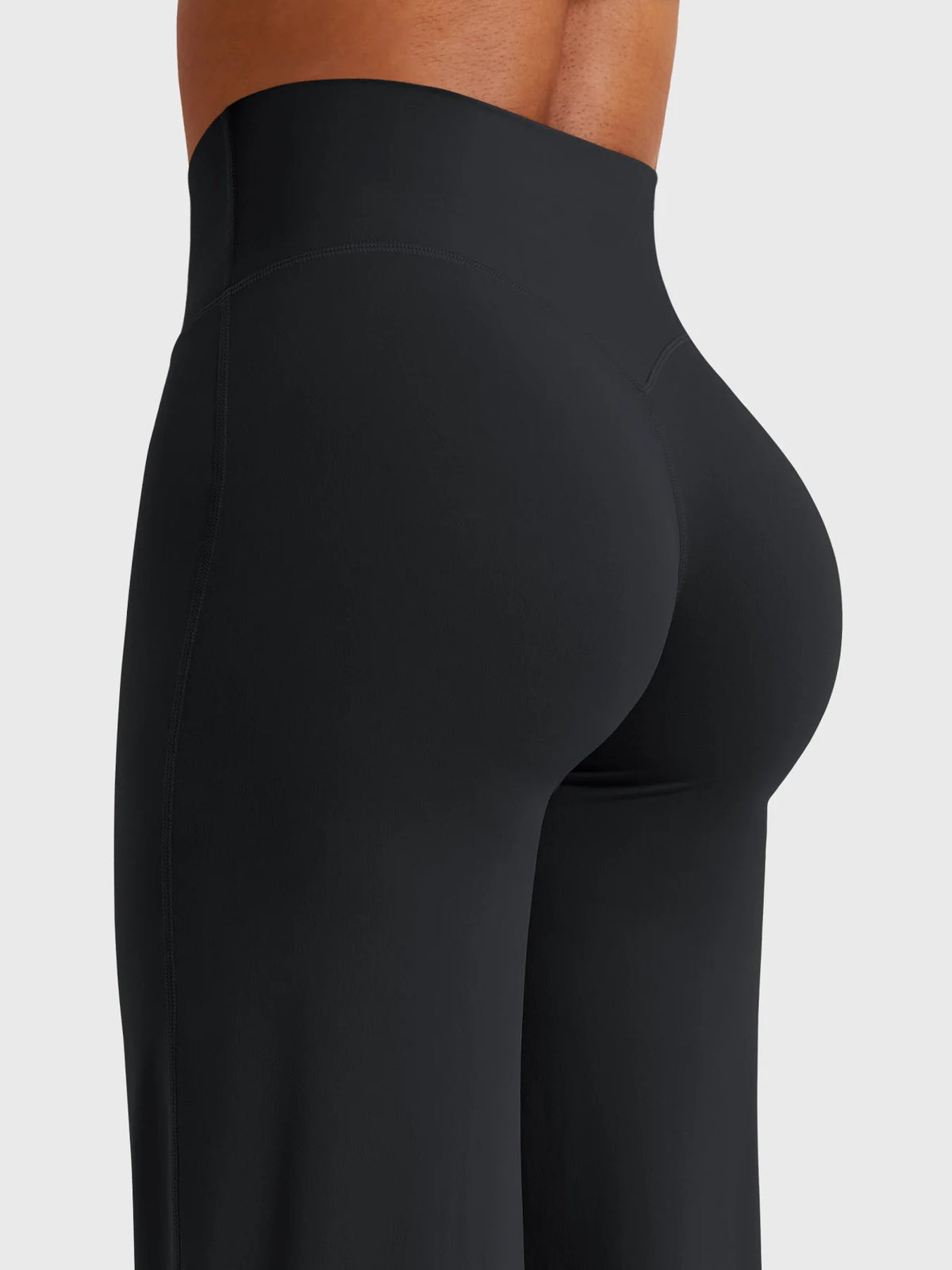 CurveLift™ Women’s High-Waisted Straight-Leg Yoga Leggings – Buttery Soft, No Front Seam