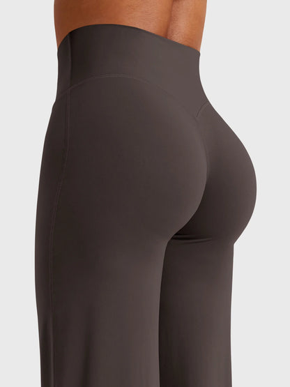 CurveLift™ Women’s High-Waisted Straight-Leg Yoga Leggings – Buttery Soft, No Front Seam