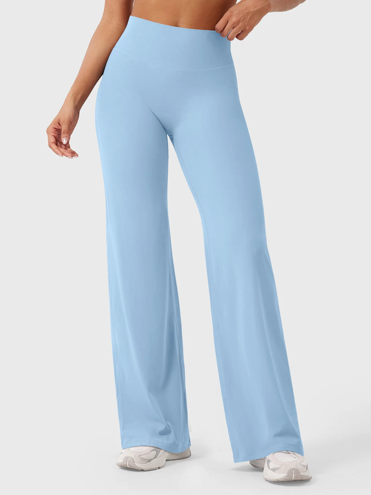 CurveLift™ Women’s High-Waisted Straight-Leg Yoga Leggings – Buttery Soft, No Front Seam