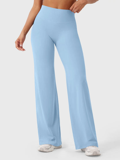 CurveLift™ Women’s High-Waisted Straight-Leg Yoga Leggings – Buttery Soft, No Front Seam