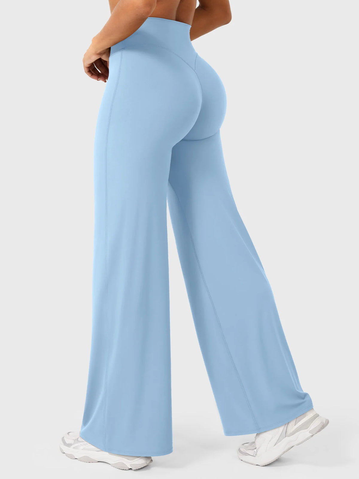 CurveLift™ Women’s High-Waisted Straight-Leg Yoga Leggings – Buttery Soft, No Front Seam
