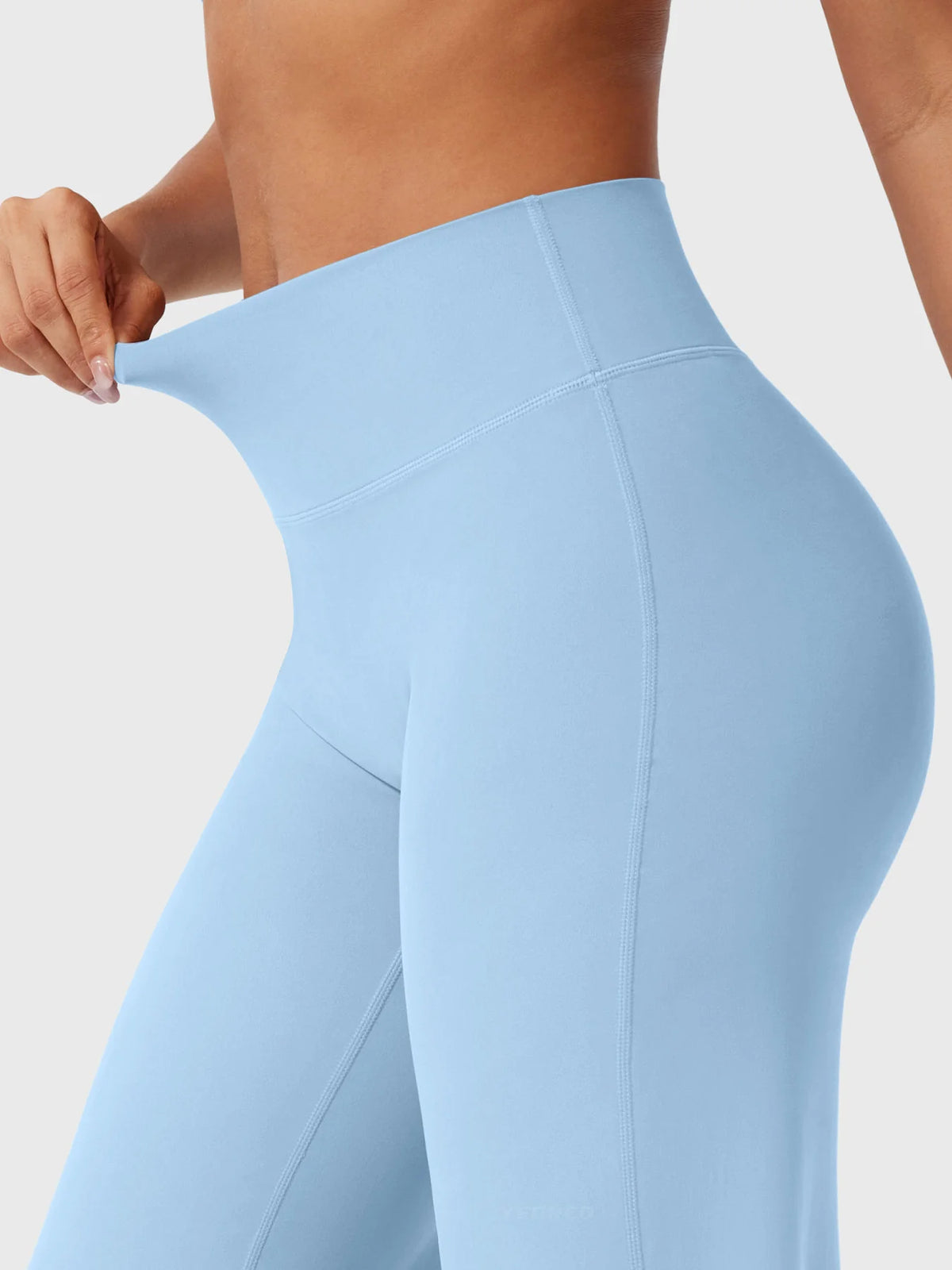 CurveLift™ Women’s High-Waisted Straight-Leg Yoga Leggings – Buttery Soft, No Front Seam