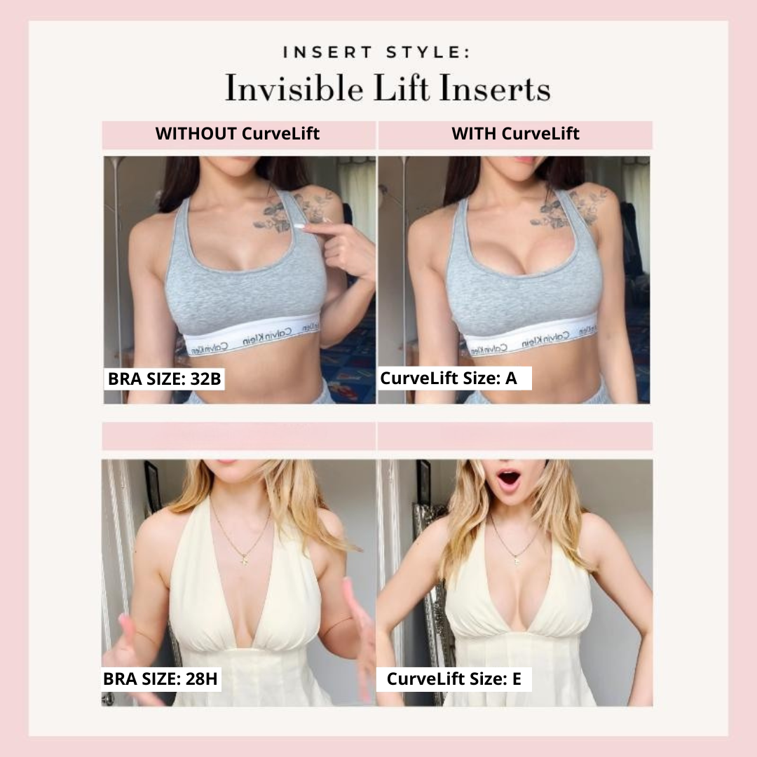 CurveLift™ Invisible Lift Inserts