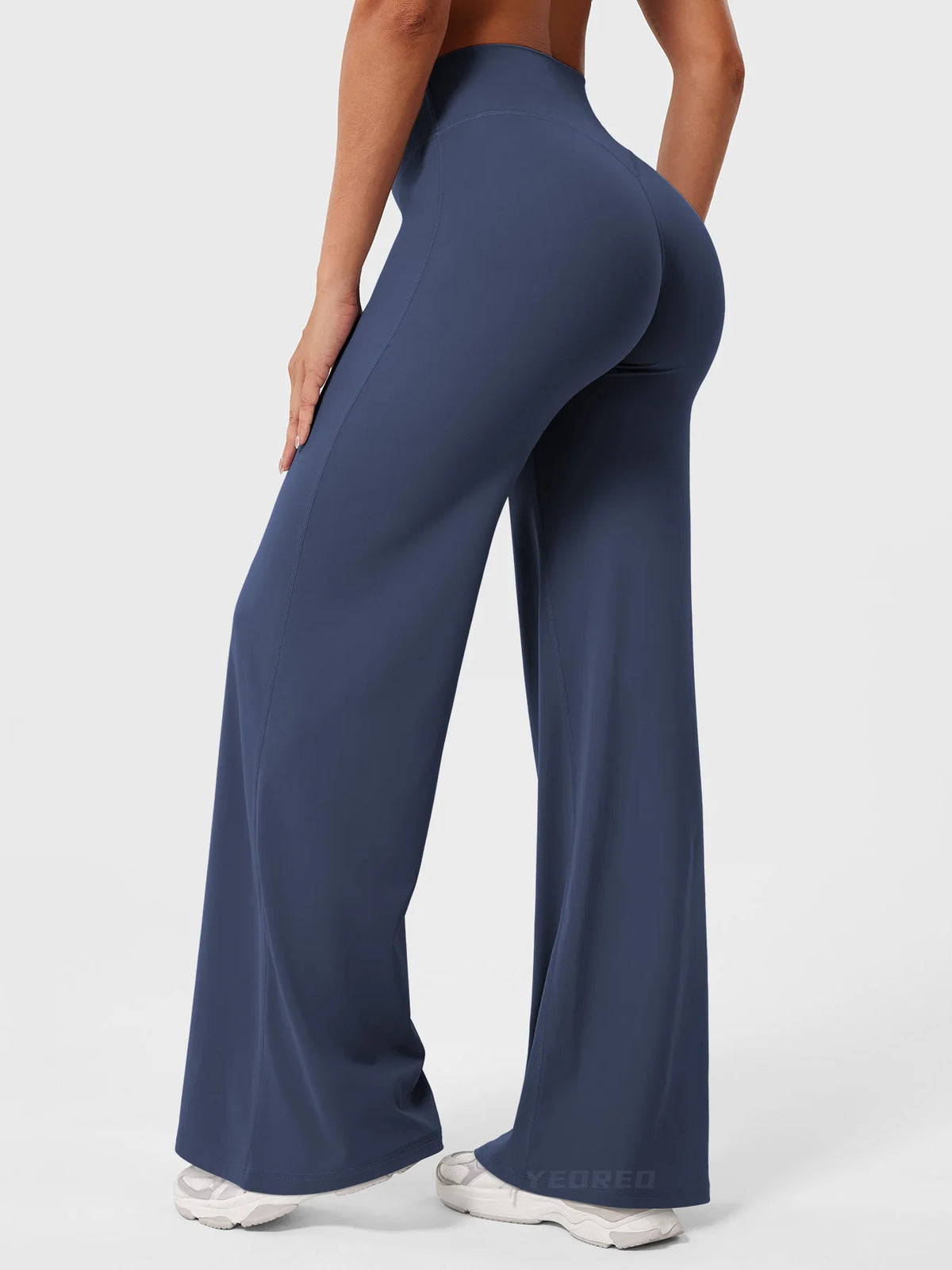 CurveLift™ Women’s High-Waisted Straight-Leg Yoga Leggings – Buttery Soft, No Front Seam