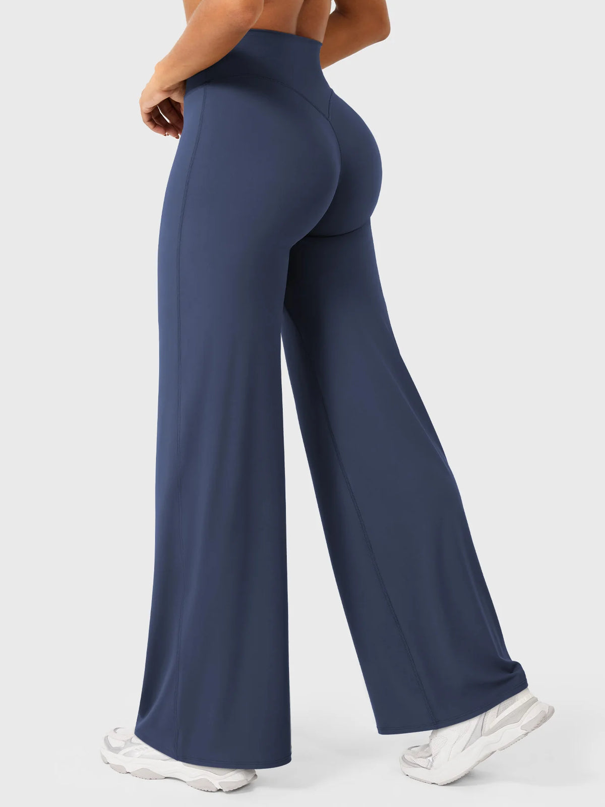 CurveLift™ Women’s High-Waisted Straight-Leg Yoga Leggings – Buttery Soft, No Front Seam