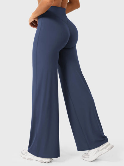 CurveLift™ Women’s High-Waisted Straight-Leg Yoga Leggings – Buttery Soft, No Front Seam
