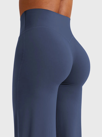 CurveLift™ Women’s High-Waisted Straight-Leg Yoga Leggings – Buttery Soft, No Front Seam