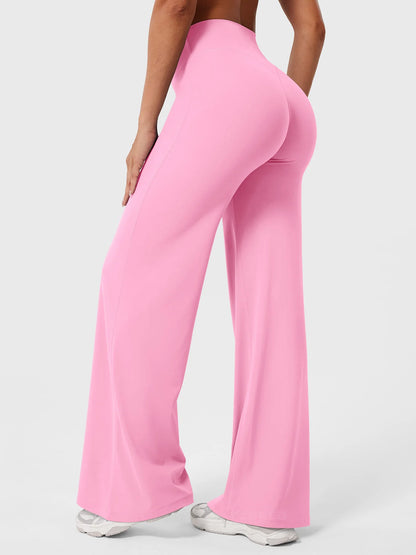 CurveLift™ Women’s High-Waisted Straight-Leg Yoga Leggings – Buttery Soft, No Front Seam