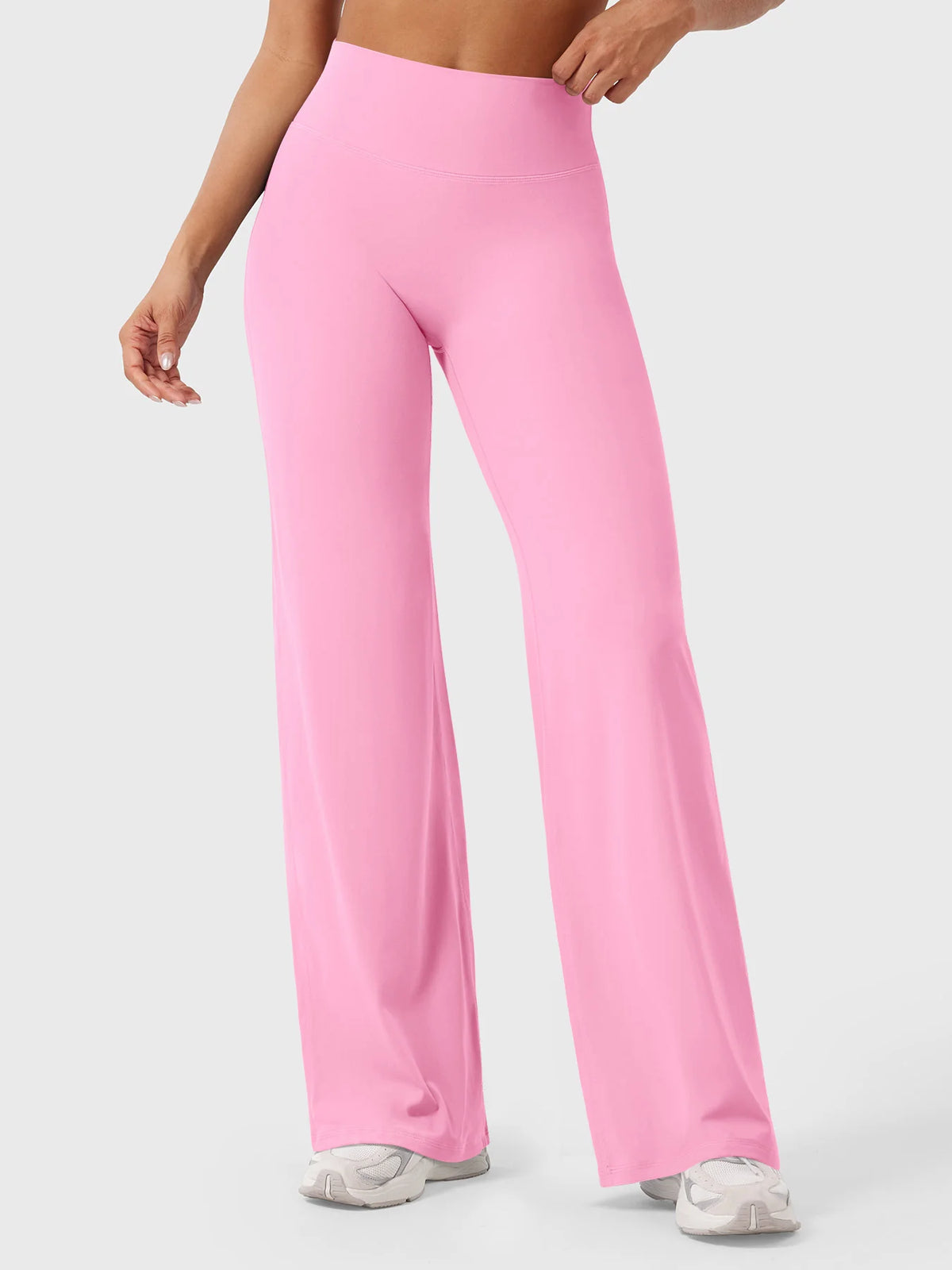 CurveLift™ Women’s High-Waisted Straight-Leg Yoga Leggings – Buttery Soft, No Front Seam
