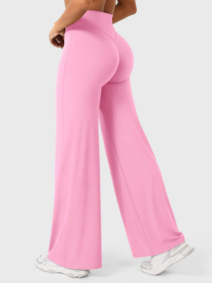 CurveLift™ Women’s High-Waisted Straight-Leg Yoga Leggings – Buttery Soft, No Front Seam