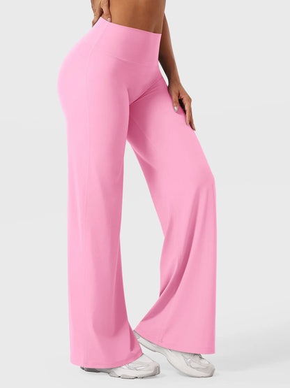 CurveLift™ Women’s High-Waisted Straight-Leg Yoga Leggings – Buttery Soft, No Front Seam
