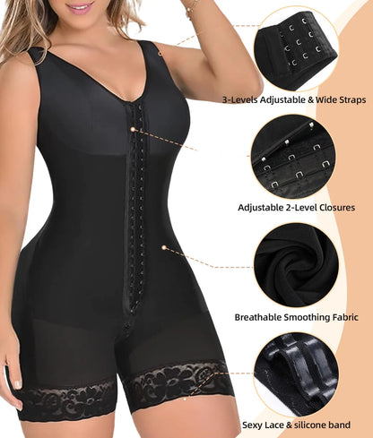 CurveLift™ Shapewear – Tummy Control Butt Lifter Shaper for Women Front Hook