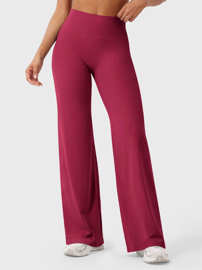 CurveLift™ Women’s High-Waisted Straight-Leg Yoga Leggings – Buttery Soft, No Front Seam