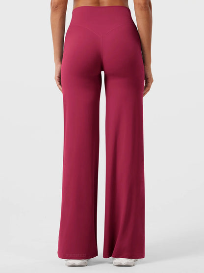 CurveLift™ Women’s High-Waisted Straight-Leg Yoga Leggings – Buttery Soft, No Front Seam