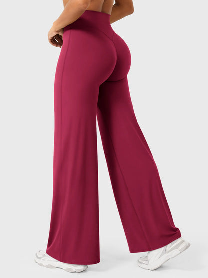 CurveLift™ Women’s High-Waisted Straight-Leg Yoga Leggings – Buttery Soft, No Front Seam