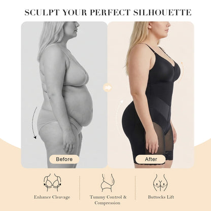 CurveLift™ V-Shaped Shapewear – Tummy Control Butt Lifter Faja for Women