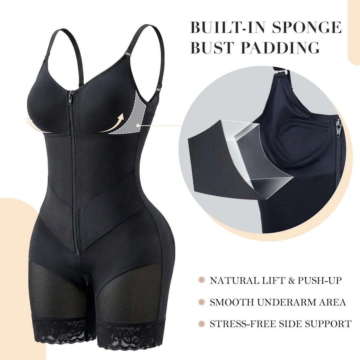 CurveLift™ V-Shaped Shapewear – Tummy Control Butt Lifter Faja for Women